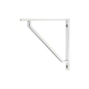 From The Anvil - Polished Chrome Barton Shelf Bracket 150 x 150mm 51109