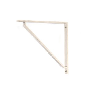 From The Anvil - Polished Nickel Barton Shelf Bracket 200 x 200mm 51121