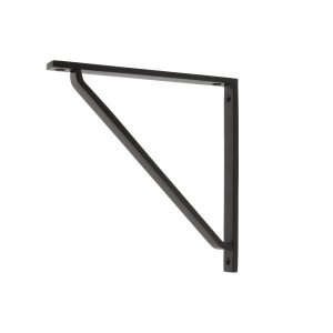 From The Anvil - Aged Bronze Barton Shelf Bracket 200 x 200mm 51122