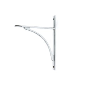 From The Anvil - Polished Chrome Apperley Shelf Bracket 260 x 200mm 51129