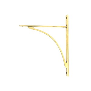 From The Anvil - Aged Brass Apperley Shelf Bracket 314 x 250mm 51136