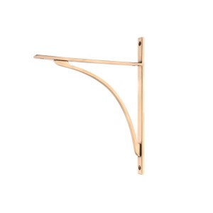 From The Anvil - Polished Bronze Apperley Shelf Bracket 314 x 250mm 51143