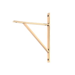 From The Anvil - Polished Bronze Chalfont Shelf Bracket 260 x 200mm 51153