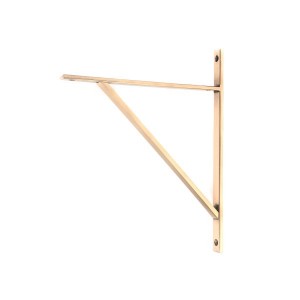 From The Anvil - Polished Bronze Chalfont Shelf Bracket 314 x 250mm 51163
