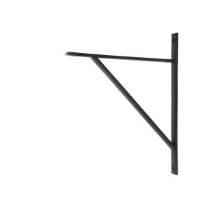 From The Anvil - Matt Black Chalfont Shelf Bracket 314 x 250mm 51164
