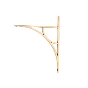 From The Anvil - Polished Bronze Tyne Shelf Bracket 314 x 250mm 51183