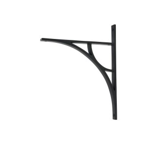From The Anvil - Matt Black Tyne Shelf Bracket 314 x 250mm 51184