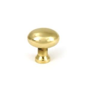 From The Anvil - Aged Brass Moore Cabinet Knob - 25mm [51226]