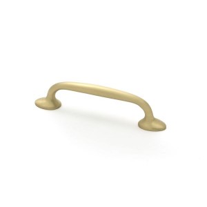 From The Anvil - Satin Brass Moore Pull Handle - Small [51259]