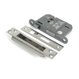 From The Anvil - Polished Chrome 3inch 5 Lever BS Sash Lock [51349]
