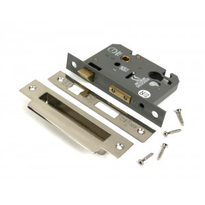 From The Anvil - Polished Nickel 3 inch Euro Profile Sash Lock [51388]