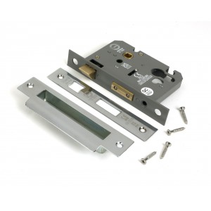 From The Anvil - Polished Chrome 3 inch Euro Profile Sash Lock [51389]