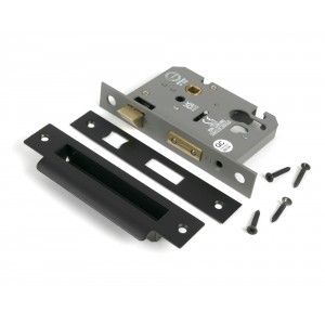 From The Anvil - Aged Bronze 3 inch Euro Profile Sash Lock [51391]