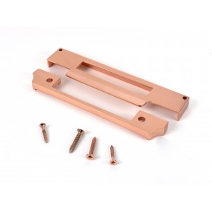 From The Anvil - Polished Bronze 1/2 inch Rebate Kit for Euro Sash Lock [51402]