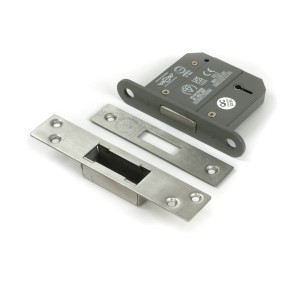 From The Anvil - Satin Chrome 3inch 5 Lever BS Dead Lock KA [51442]
