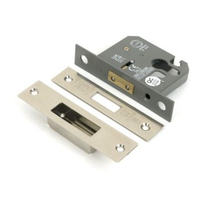 From The Anvil - Polished Nickel 2.5inch Euro Profile Dead Lock [51450]