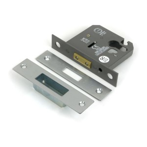 From The Anvil - Satin Chrome 3inch Euro Profile Dead Lock [51462]