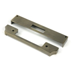 From The Anvil - Aged Brass 0.5inch Rebate Kit for Euro Dead Lock [51468]