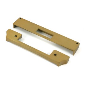 From The Anvil - Satin Brass 0.5inch Rebate Kit for Euro Dead Lock [51469]
