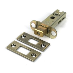 From The Anvil - Aged Brass 3inch Heavy Duty Tubular Deadbolt [51488]