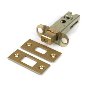 From The Anvil - Satin Brass 3inch Heavy Duty Tubular Deadbolt [51489]