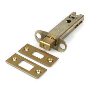 From The Anvil - Satin Brass 4inch Heavy Duty Tubular Deadbolt [51499]