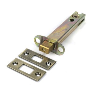 From The Anvil - Aged Brass 5inch Heavy Duty Tubular Deadbolt [51708]
