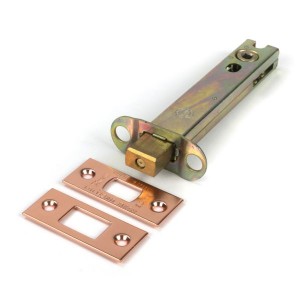 From The Anvil - Polished Bronze 5inch Heavy Duty Tubular Deadbolt [51714]