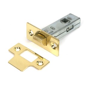 From The Anvil - Polished Brass 2.5 inch Tubular Mortice Latch [51725]