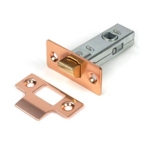 From The Anvil - Polished Bronze 2.5 inch Tubular Mortice Latch [51731]