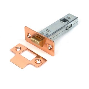 From The Anvil - Polished Bronze 3 inch Tubular Mortice Latch [51739]