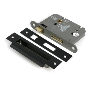 From The Anvil - Aged Bronze 3inch Heavy Duty Bathroom Mortice Lock [51796]