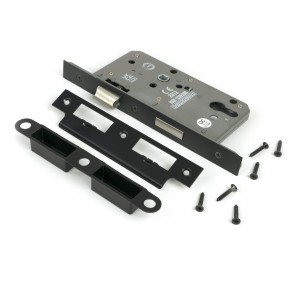From The Anvil - Aged Bronze Euro Din Sash Lock - 60mm Backset/72mm Centre [51806]