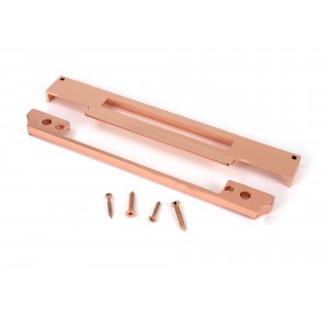 From The Anvil - Polished Bronze 1/2 inch Rebate Kit for Euro Din Sash Lock [51817]