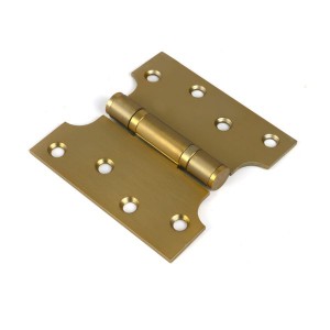 From The Anvil - Satin Brass 4 x 2 x 4inch Parliament Hinge (pair) ss [51818]