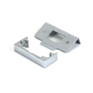 From The Anvil - Polished Chrome 0.5 inch Rebate Kit for Tubular Mortice Latch [51827]