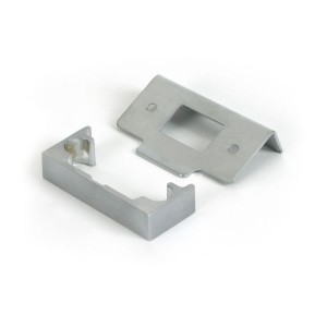 From The Anvil - Satin Chrome 0.5 inch Rebate Kit for Tubular Mortice Latch [51828]