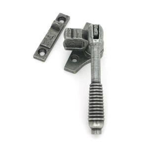 From The Anvil - Pewter Night-Vent Locking Reeded Fastener (Steel Window) [51995]