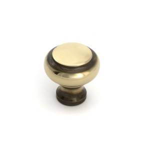 From The Anvil - Aged Brass Regency Cabinet Knob - Small [52087]
