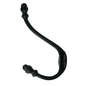 From The Anvil - Black 6 1/2" Hat & Coat Hook 83542