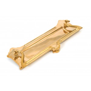 From The Anvil - Polished Brass Postal Letter Plate 83544