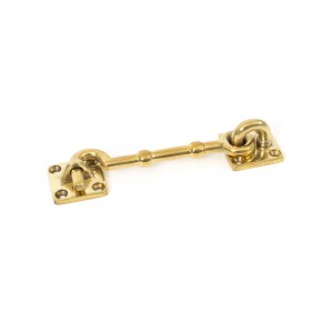 From The Anvil - Polished Brass 4" Cabin Hook 83548