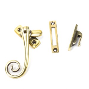 From The Anvil - Aged Brass Monkeytail Fastener 83565
