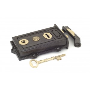 From The Anvil - Iron Davenport Rim Lock 83578