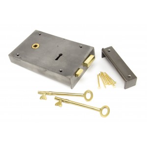 From The Anvil - Iron Left Hand Rim Lock - Large - 83591