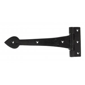 From The Anvil - Smooth Black 10 1/2" Cast T Hinge (Pair) 83625