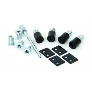 From The Anvil - Black Secure Stops (Pack of 4) 83640