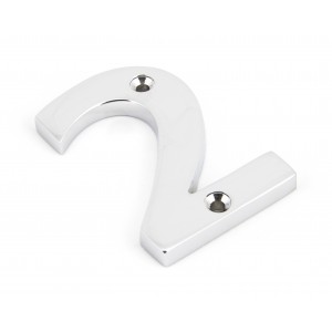 From The Anvil - Polished Chrome Numeral - 2 - 83722