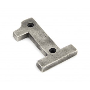 From The Anvil - Antique Pewter Numeral - 1 - 83731