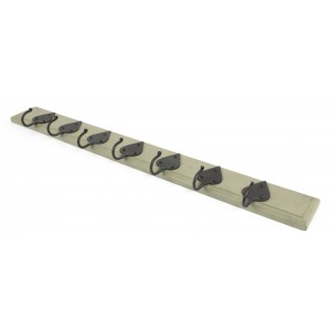 From The Anvil - Olive Green Cottage Coat Rack 83747